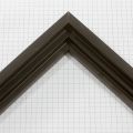 This medium depth floater frame features a 7/8 " depth. The frame comes in a black for a modern and classic finish.