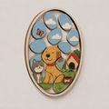 Oval Kids Animals 9 Grid