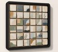 Square Pastel Abstract 36 Grid